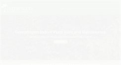 Desktop Screenshot of greenfingerselpaso.com